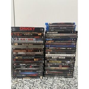 67 Horror Scary Thriller DVD Blu-Ray disc Movies Stephen King Halloween‎ Chucky